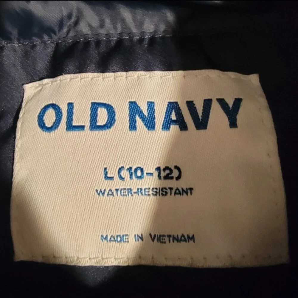 Old Navy Water-Resistant Utility Puffer Jacket For Boys